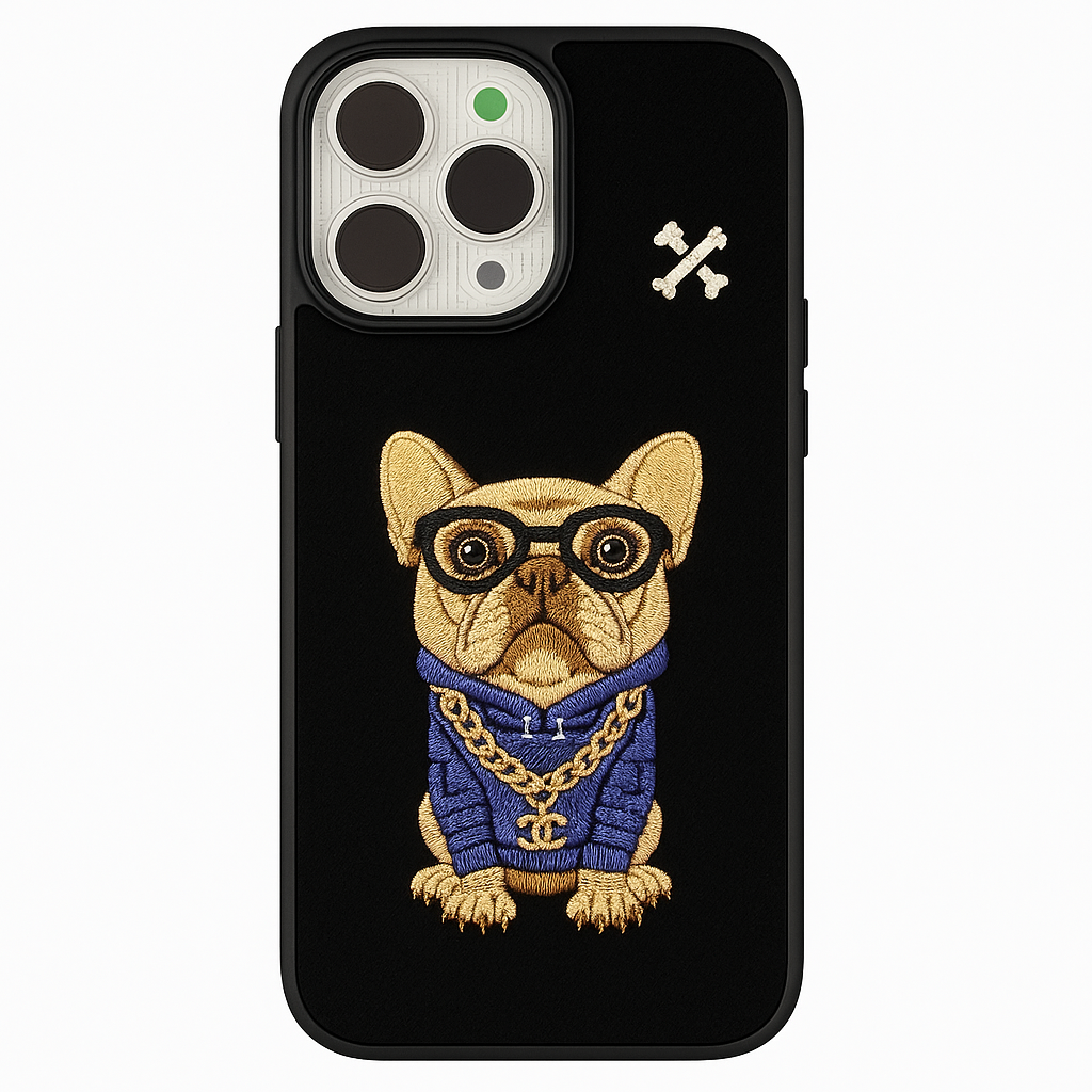 Animal embroidery case