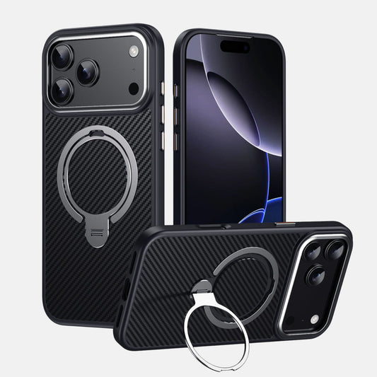 Carbon Fiber Roller Magsafe
Stand Case