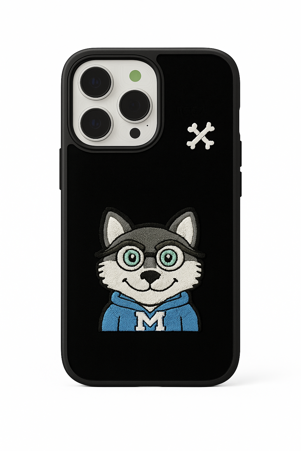 Animal embroidery case