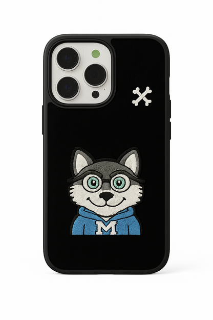 Animal embroidery case