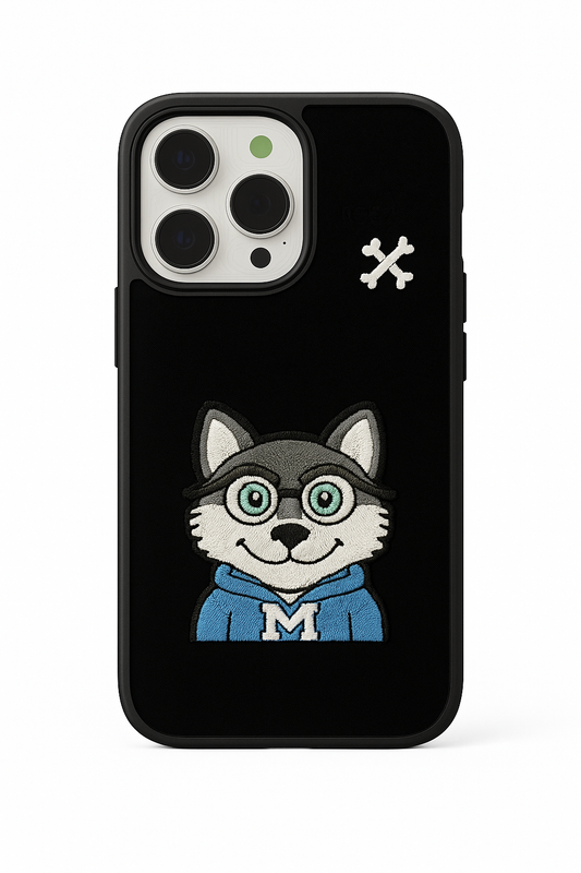 Animal embroidery case
